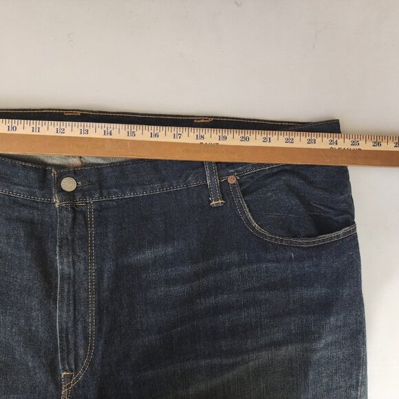 Polo Ralph Lauren Jeans Mens 48Bx30 Blue Denim Hampton Straight Leg Casual - Picture 10 of 13